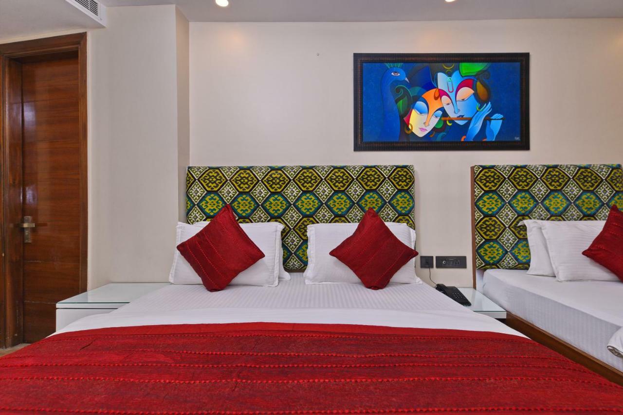 Staybook Hotel Nitya Maharani Free Airport Pickup Yeni Delhi Dış mekan fotoğraf